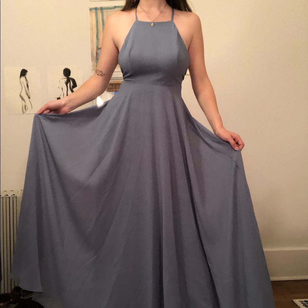 Floor length gown prom/wedding